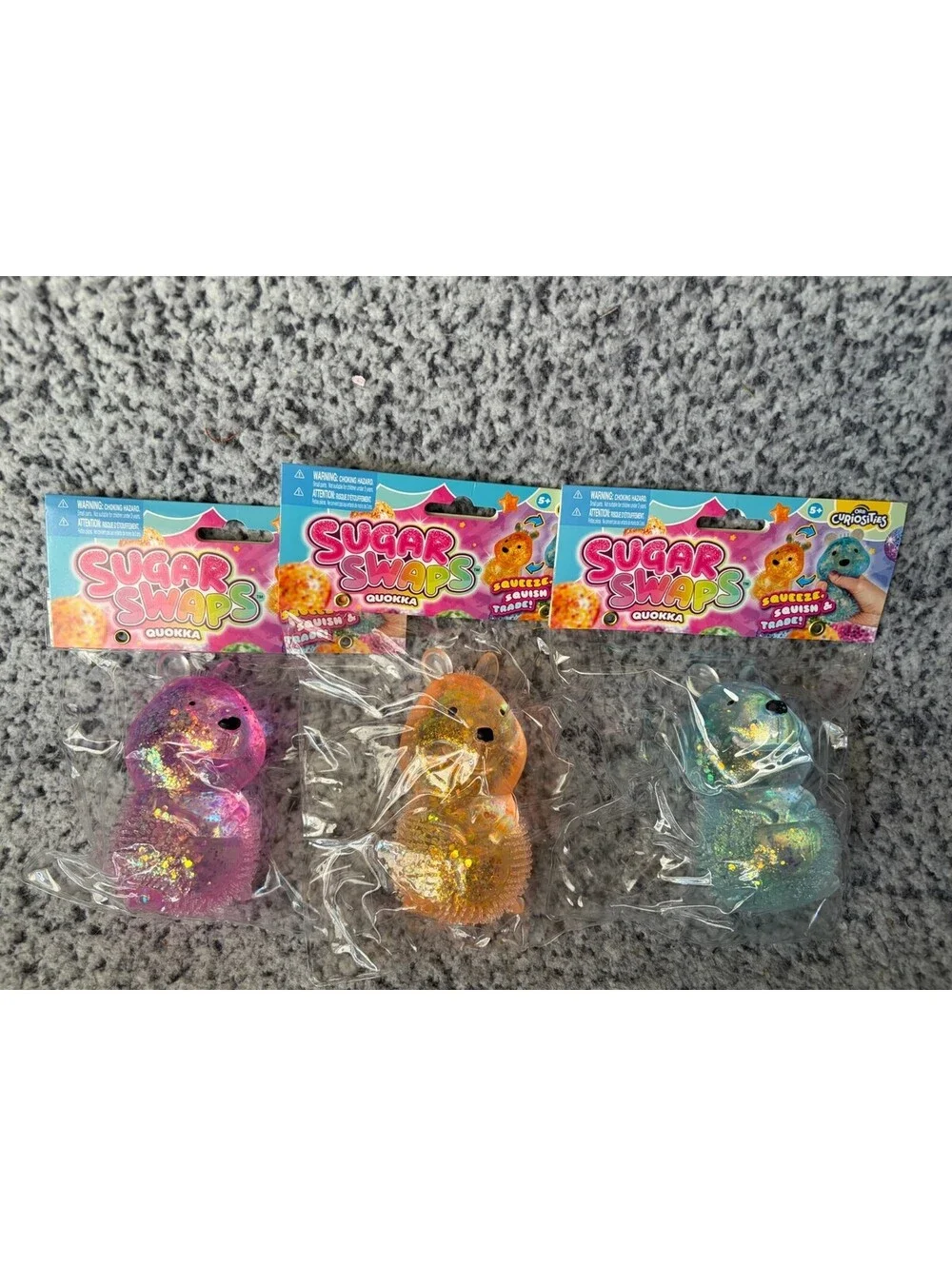 ORB Toys Sugar Swaps Onesi Series 2 Squishy Figures Lot of 3 Sealed Rare